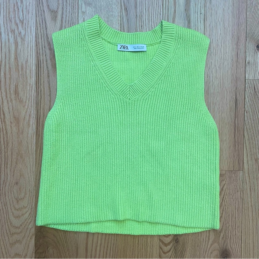 Zara sweater vest